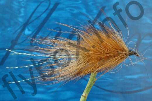 Fish4Flies Hairy Brown Woolly Bugger